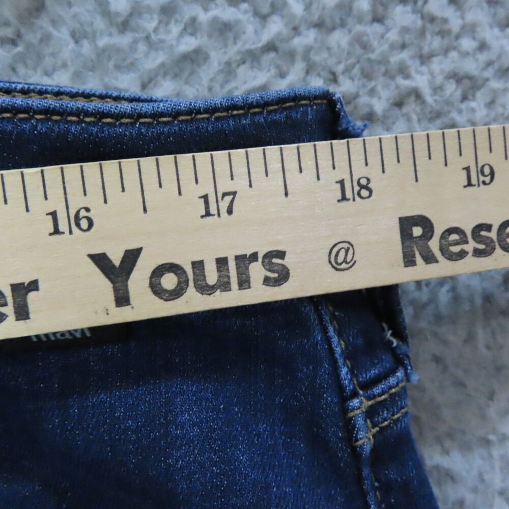 Mavi Jeans Alexa Womens 34 Mid Rise‎ Skinny Denim Stretch Cotton Blend Dark Wash - Picture 6 of 13